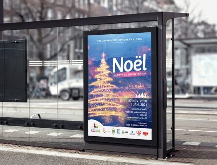 Office de Tourisme Thann Cernay - Affiche noel 2020