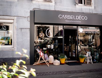 ANNA Carbel déco enseigne facade