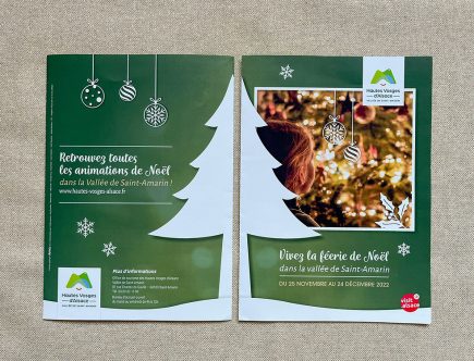 Hautes Vosges d'Alsace Vallée de Saint-Amarin - Dépliant Noël