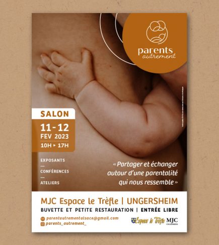 Affiche du Salon Parents autrement 2023