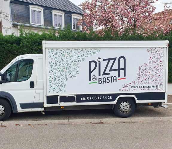 Pizza & Basta Habillage véhicule